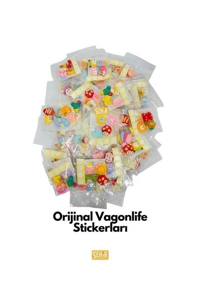 Uzspace Vagonlife 3D Stiker ürün görseli 1