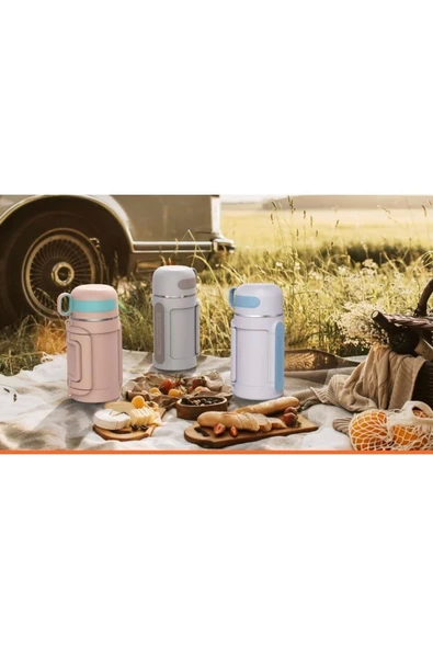 TKK Vagonlife Çelik Termos 1000 ml White - 7