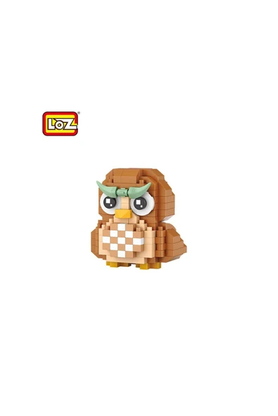 Loz 8612 Mikro Blok Çanta Baykuş - 3