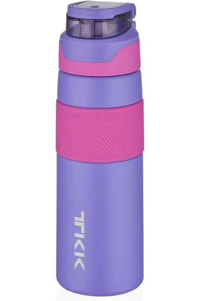 TKK 600 ml Mor Paslanmaz Çelik Kamp Termosu - Çelik Matara - Çocuk ve Yetişkin - 1