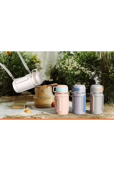 TKK Vagonlife Çelik Termos 1000 ml White - 6