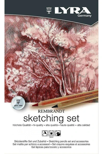 LYRA Rembrandt Sketching 11 Parça Eskiz Çizim Seti / L2051110 ürün görseli