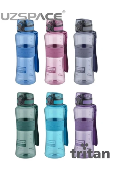 Uzspace Explorer Tritan Su Matarası – 550 Ml (New Design) - Resim 8
