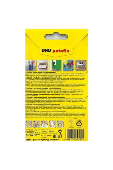 Uhu Tac Patafix Sarı 80li - 2