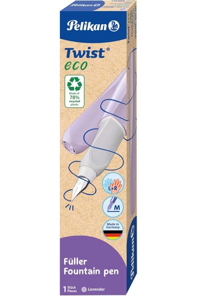 starnewstore Sbl Twist Eco Dolma Kalem Pastel Lavanta SBLShop1 1064356 ürün görseli