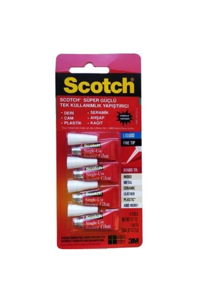 Scotch ® 4lü Tüp Japon Yapıştırıcı - 1