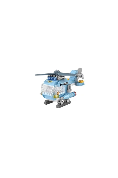 Vagon LZ8616 LOZ Helikopter Blok Seti Mini Poşet -Vagon life - Resim 2