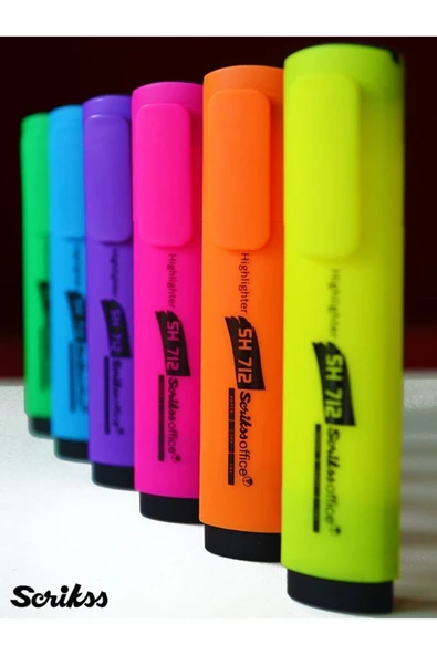 Scrikss Sh712 Fosforlu 5 Li Blister ürün görseli