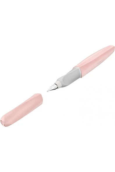 Pelikan Twist Eco Dolma Kalem, M Uç, Pastel Pembe / 822213 - Resim 2