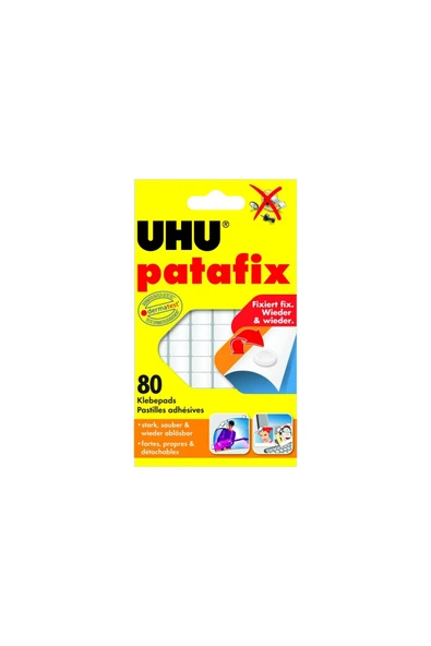 Uhu Patafix 80'li Yapışkanlı Hamur Beyaz / 41710 - 1