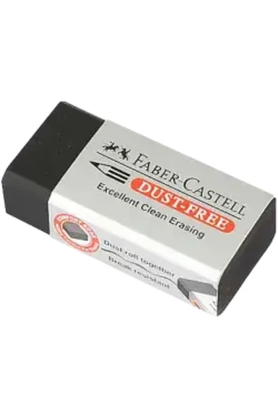 Faber Castell Dust Free Orta Boy Silgi Siyah / 187171 ürün görseli 1