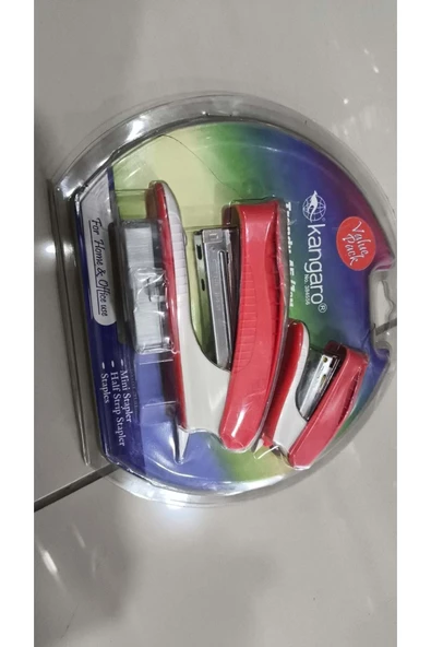 Kangaro ZIMBA +TEL SÖKÜCÜ+TEL SET ZIMBA KIRMIZI