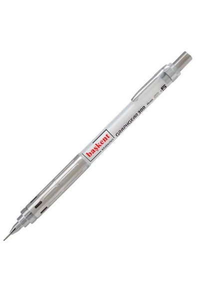 Pentel Teknik Çizim Ve Yazı Versatili 0.5 Mm Beyaz Graphgear 300 ürün görseli