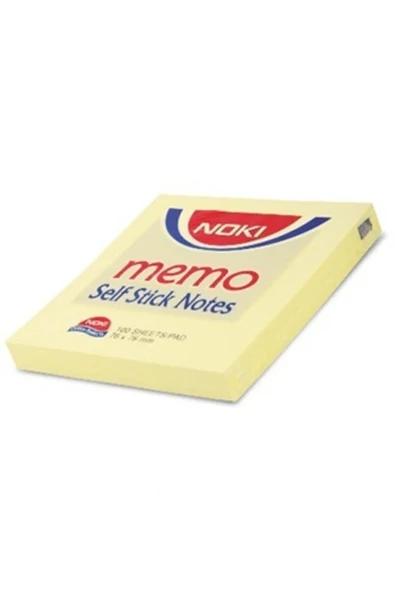 Noki Memo 75 X 75mm Yapışkanlı Not Kağıdı 100 Yaprak ürün görseli