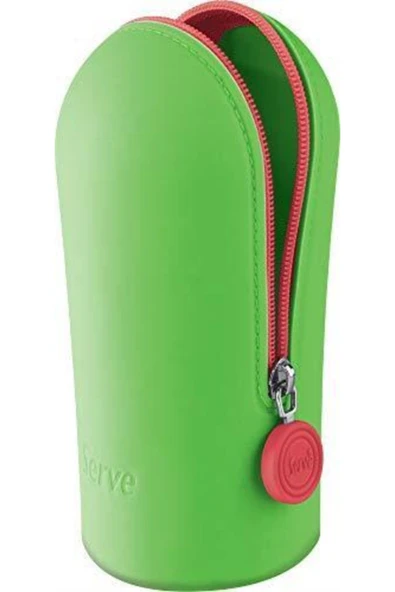 Serve Marka: Hoop Kalem Çantaşi Fosforlu Yeşil Kategori: Kalemlik & Ataşlık - Resim 3