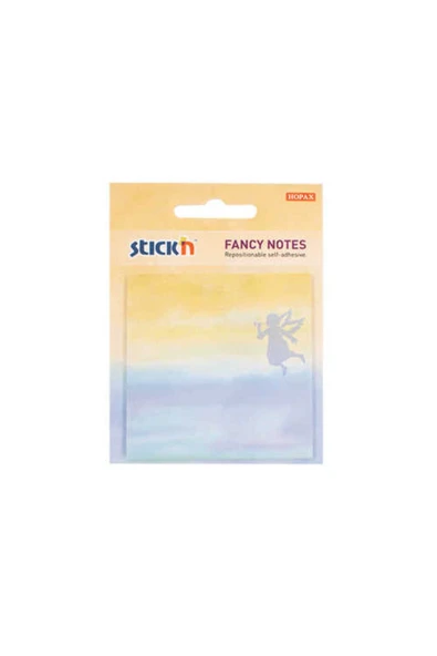 Gıpta Stickn Fancy 76x76mm Yapışkanlı Not Kağıdı Melek (TURUNCU-MAVİ) 21730 ürün görseli