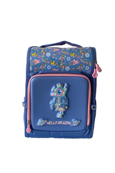Ceren Hello Dragon Okul Çantası Model 7 Lıhght Purple ürün görseli