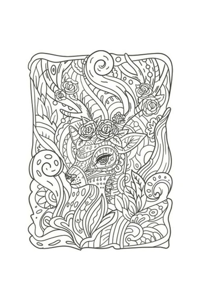 Artdeco Tabiat 30x40 Cm Geyik Yavrusu Desenli Tuval ürün görseli