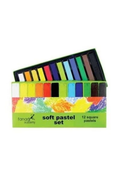 LİSANS Fanart Academy Toz Pastel Seti 12 Renk ürün görseli 1