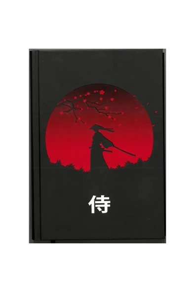 DEFFTER JAPANESE/ SAMURAY SERT KAPAK A5 ÇİZGİLİ DEFTER 96 YP ürün görseli 1