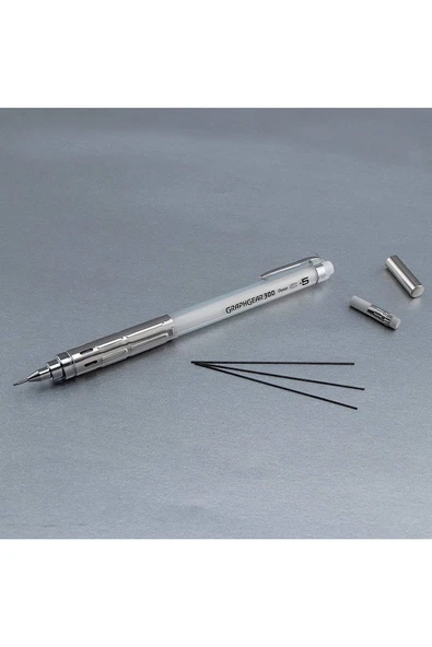 Pentel 0,7mm Teknik Çiz. Ve Versatil Beyaz Pg317-twx - Resim 4