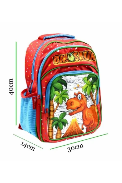 Sentor Sntılk23-07k Dinasour Ilkokul Çantası Beslenmeli ürün görseli