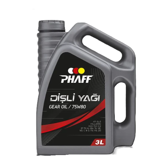 PHAFF 067580 Şanzıman ve Dişli Yağı 75W80 3 LT ürün görseli