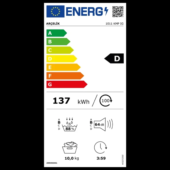 Arçelik 1011 KMP IG 10 Kg Kurutma Makinesi - 9