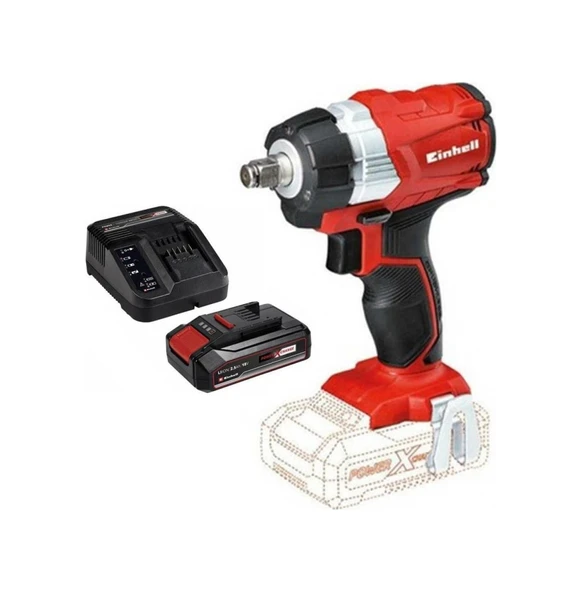 Einhell TE-CW 18 Li BL-Tek Akülü 4 Ah Darbeli Somun Sıkma Makinesi - 1