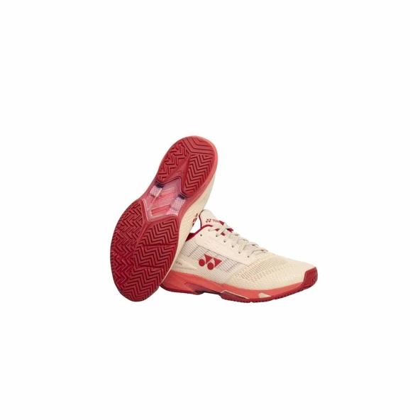 Yonex PC AD Accel Kadın Bej - Pembe Tenis Ayakkabısı - 5