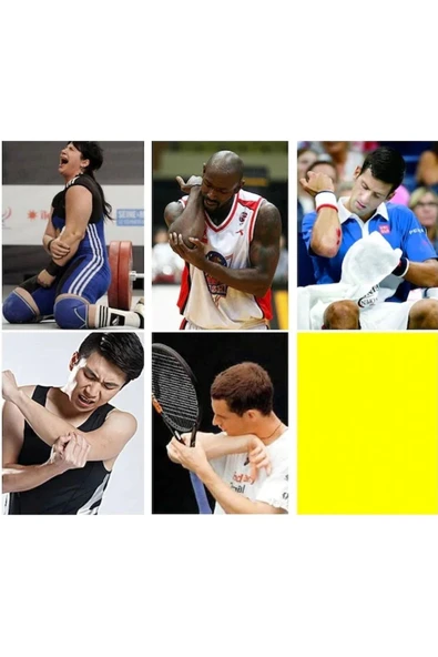 Epikondilit Bandı | Tenisçi ve Golfçü Dirseği Desteği Silikon Destekli | Ayarlanabilir Dirsek Bandı - Resim 5