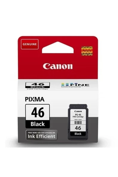 Canon Pg-46 Siyah Mürekkep Kartuşu