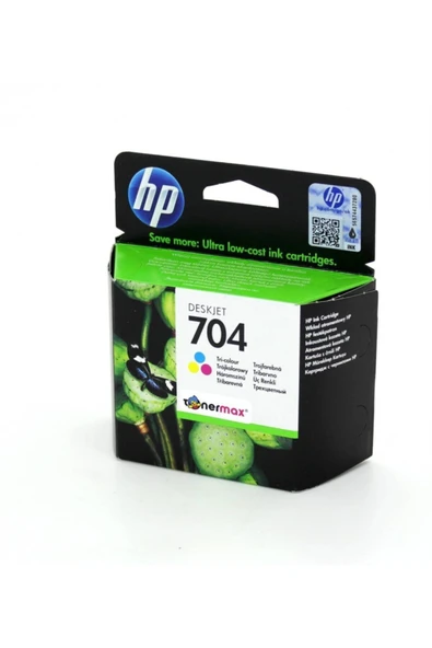 HP 704 Cn693a / Deskjet 2060 / K110a / J510 Orjinal Renkli Kartuş - 2