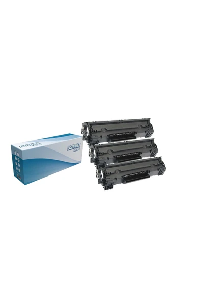 HP 285A-Hp Laserjet Pro P1102 Muadil Toner 3 Lü Avantajlı Paket