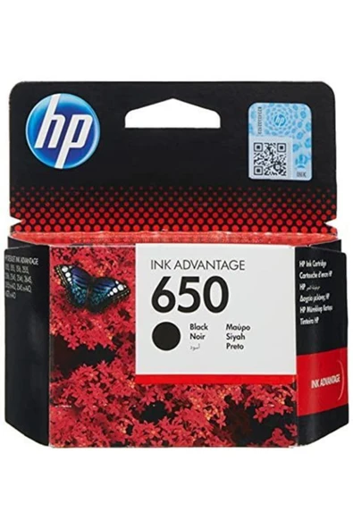 HP Marka: 650 Siyah Mürekkep Kartuş 360 Sayfa (cz101ae) Kategori: Mürekkep