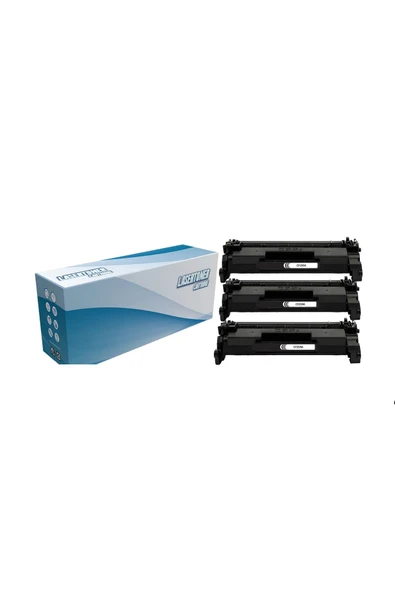 HP Laserjet Pro MFP M428FDN Muadil Toner Chipli 3 Lü Paket 3000 Bin Baskı