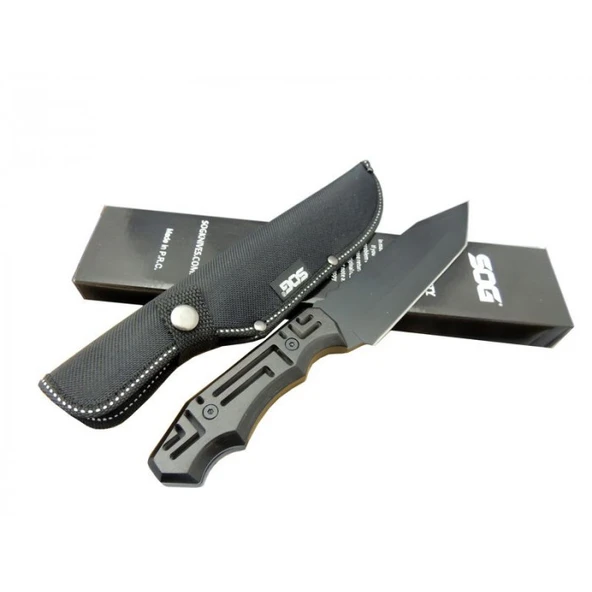 Sog Tanto Bıçak Siyah Marka:SOG Ürün Kodu: JB02K-CP BK-30 CM - Resim 2