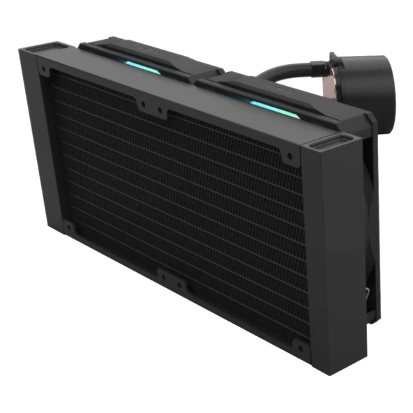 FSP AE24 ARGB 240mm AM5/1851P Siyah İşlemci Sıvı Soğutucu - Resim 2