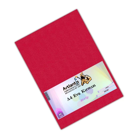Eva Düz A4 5 Adet Renk Seçenekli Artlantis Düz Eva 20*28 - 3