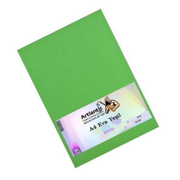 Eva Düz A4 5 Adet Renk Seçenekli Artlantis Düz Eva 20*28 - 8