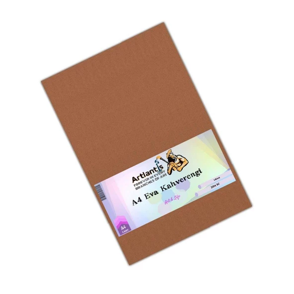 Eva Düz A4 5 Adet Renk Seçenekli Artlantis Düz Eva 20*28 - 5
