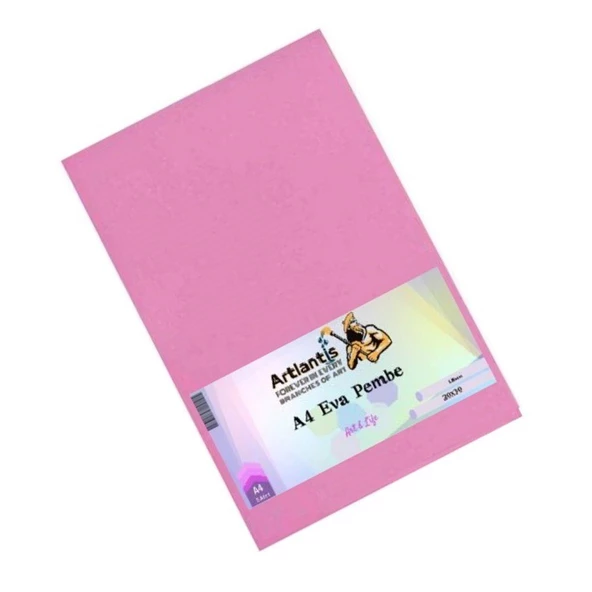 Eva Düz A4 5 Adet Renk Seçenekli Artlantis Düz Eva 20*28 - 9