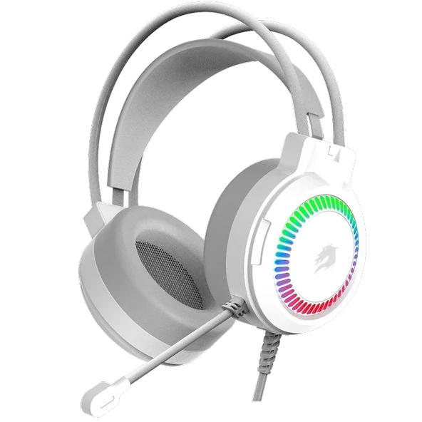 GameBooster H02W Hammer Beyaz RGB Streo Gaming Kul