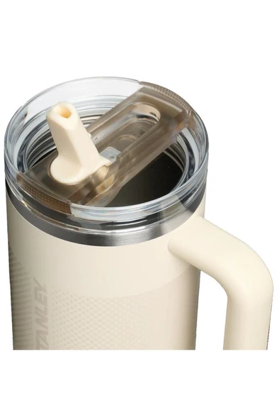 Stanley The Quencher ProTour Flip Straw Tumbler | 40 Oz (1,18 L) Cream Fade Sızdırmaz Pipetli Termos - Resim 3
