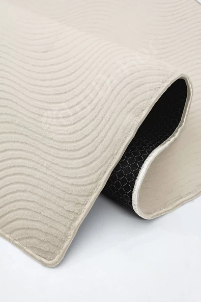 Halı Cool Krem Sahra Kaymaz Yıkanabilir Kaymaz Yolluk Kilim Salon Halısı Modelleri - 3