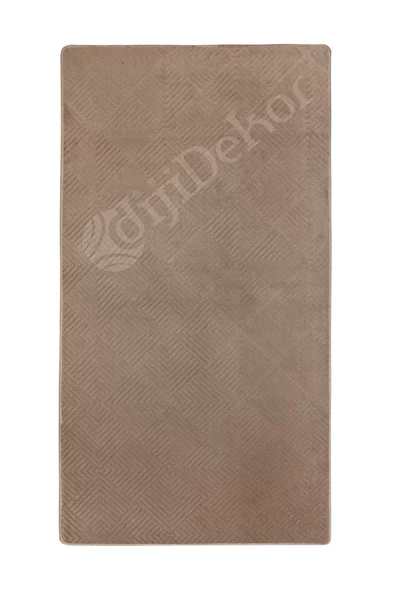 Avangard Halı Pramit Kahve Salon Koridor Antre Mutfak Halısı Silinebilir Kaymaz Tabanlı - 2