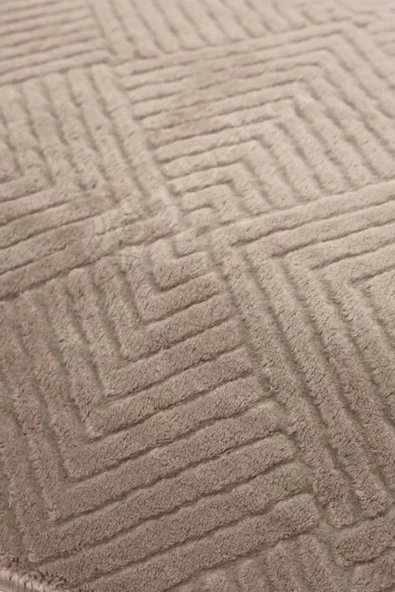 Avangard Halı Pramit Kahve Salon Koridor Antre Mutfak Halısı Silinebilir Kaymaz Tabanlı - 3