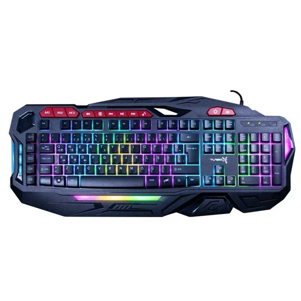 Turbox BladeDancer TR-GK103 USB Q Rainbow Aydınlatma Kablolu Gaming Klavye - 4