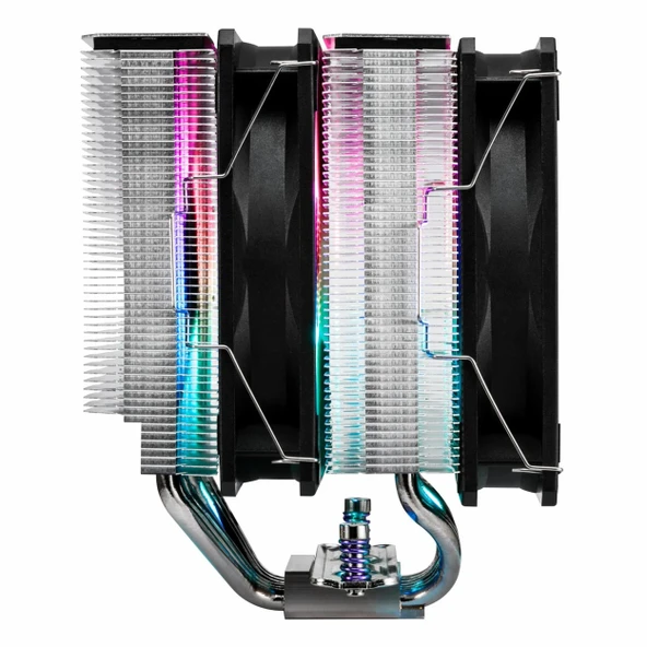 FSP MP7 ARGB AM5/1851P Siyah İşlemci Hava Soğutucu - Resim 4