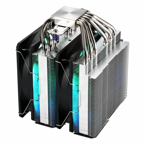 FSP MP7 ARGB AM5/1851P Siyah İşlemci Hava Soğutucu - Resim 5